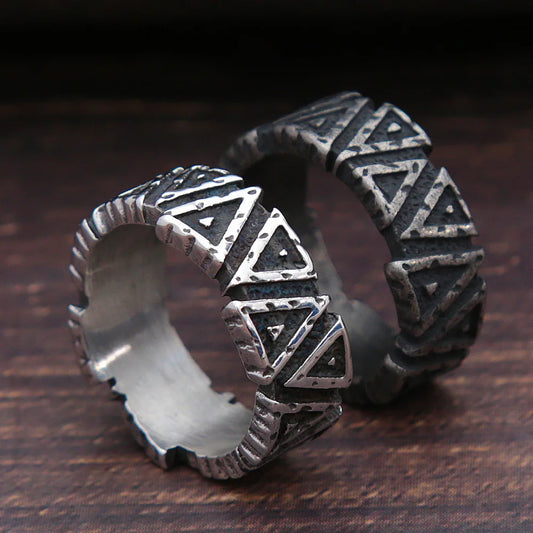 Viking Valknut Amulet Ring