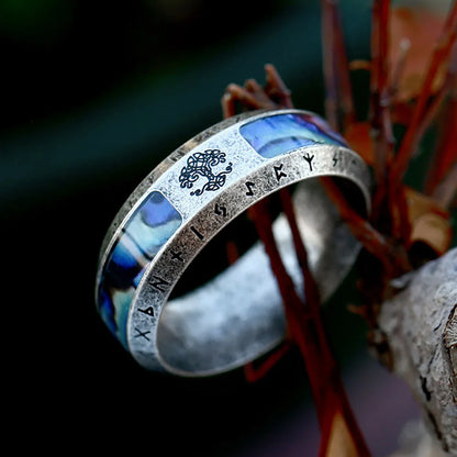 Vintage Viking Tree of Life Celtic Knot Ring