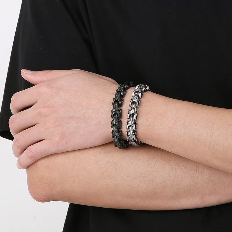 TitanDrake Keel Bracelet - Silver