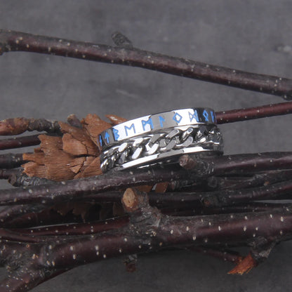 Inferno Chain Spinner Ring