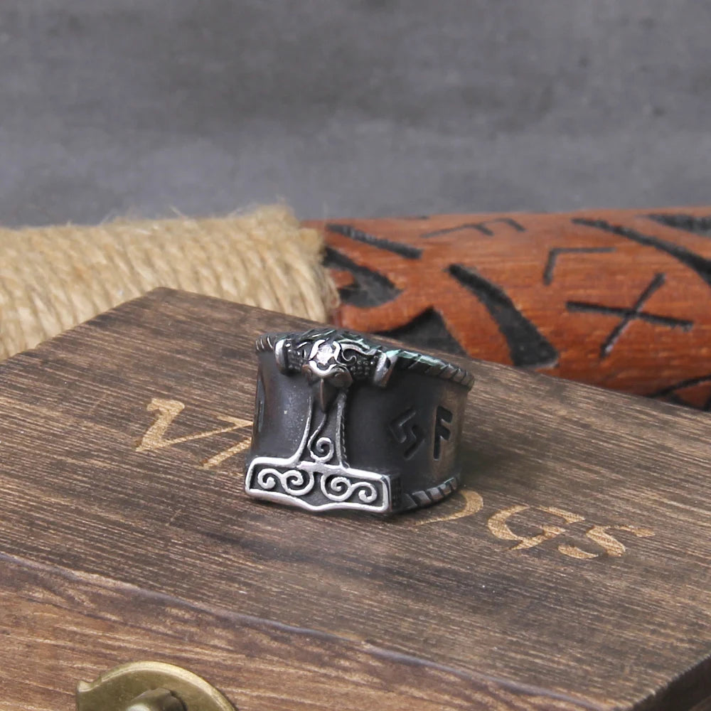 Odin’s Hammer Knot Ring