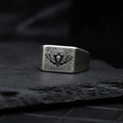 Death Moth Ring