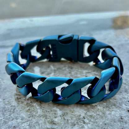 Blue Cuban Bracelet