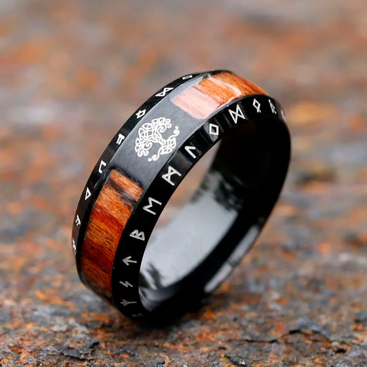 Ancient Norse Tree of Life Ring