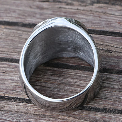 Nordic Pirate Compass Ring