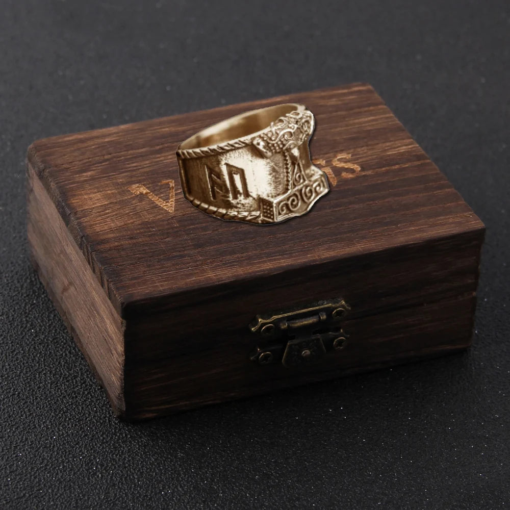 Odin’s Hammer Knot Ring