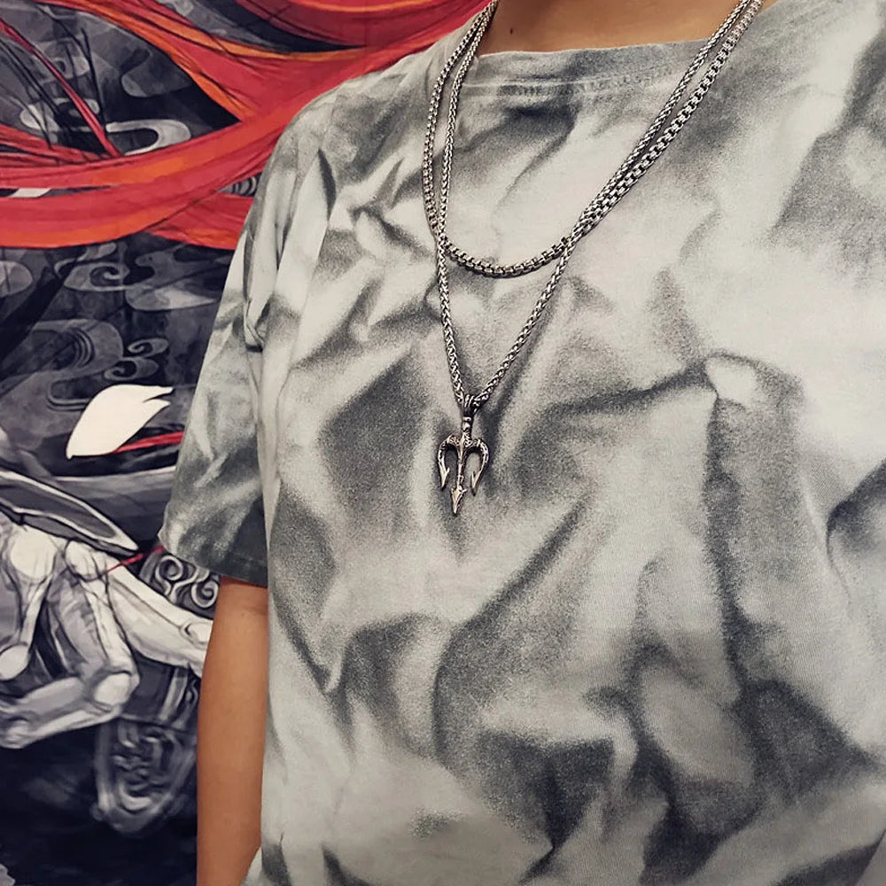 Poseidon Trident Necklace