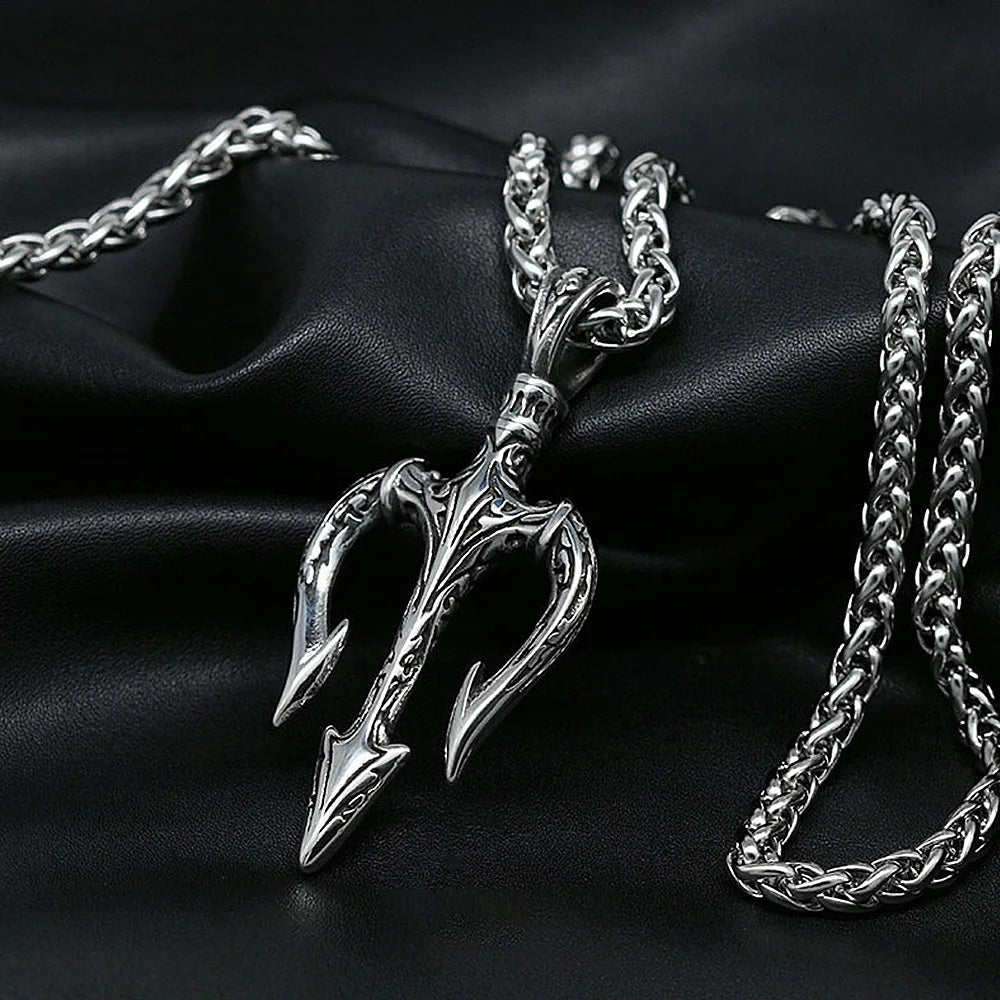 Poseidon Trident Necklace