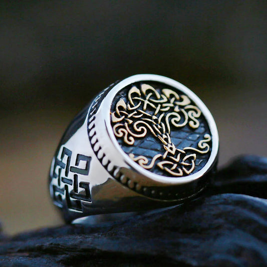 Yggdrasil Tree of Life Ring