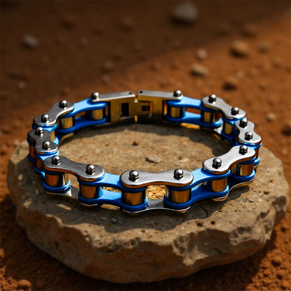 Road Warrior Biker Chain Bracelet