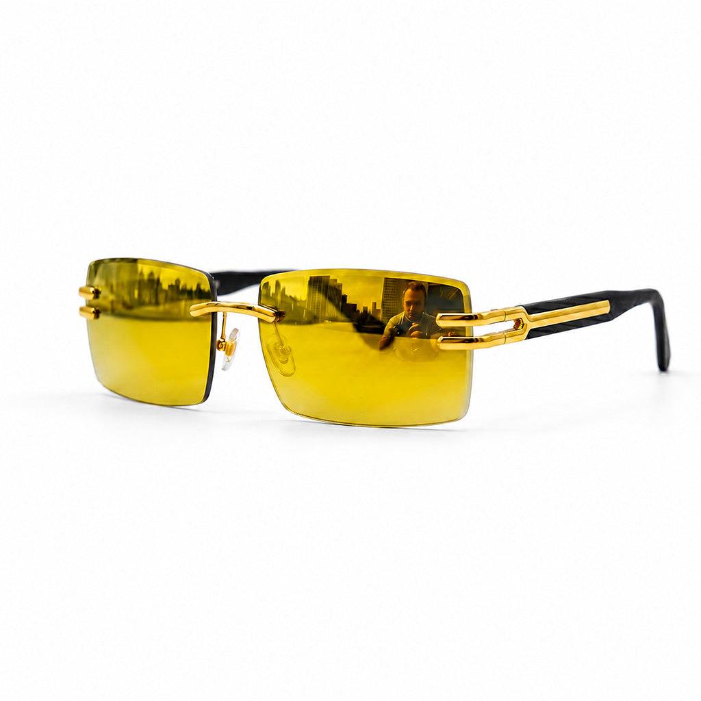 Prism Edge Rimless Sunglasses