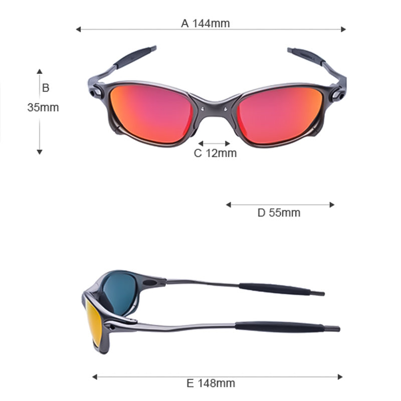 Vintage Metal X1 Polarized Sunglasses | Anti-Scratch & UV400