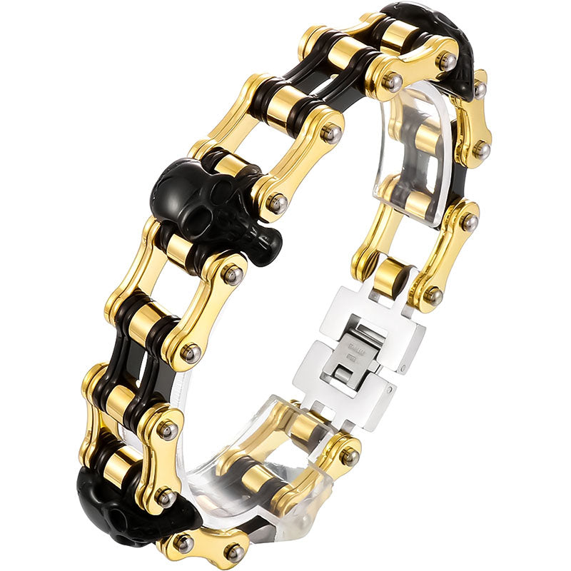 Rebel Spirit Skull Bracelet - 23cm Length