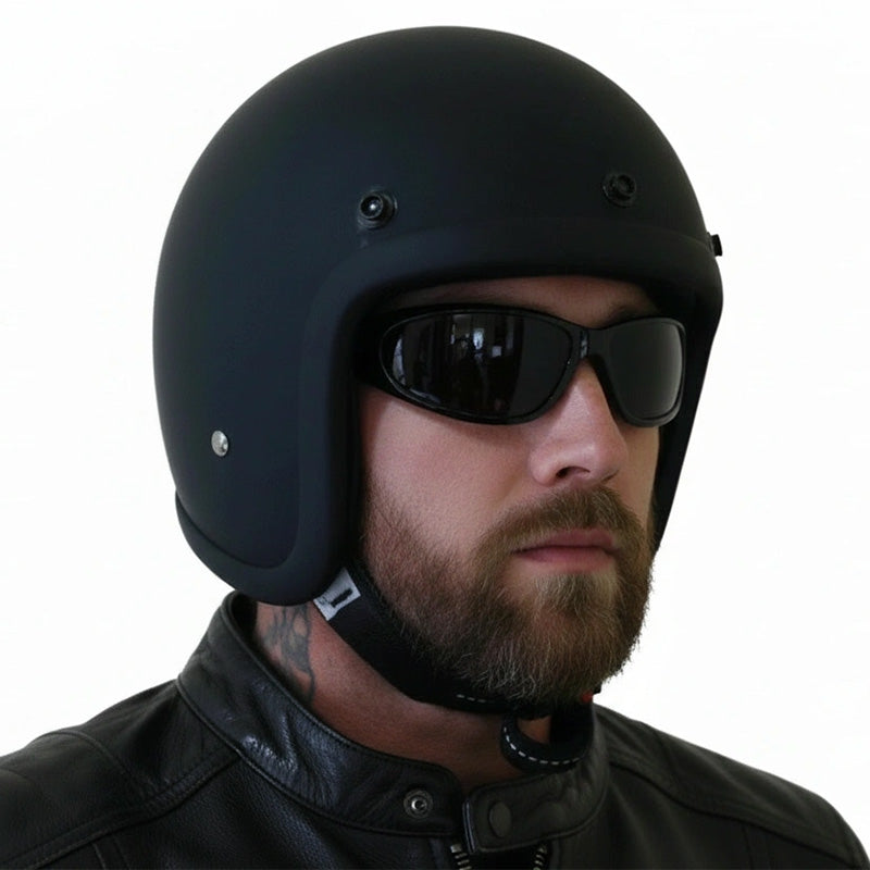 Vintage Low Profile Helmet | DOT Approved