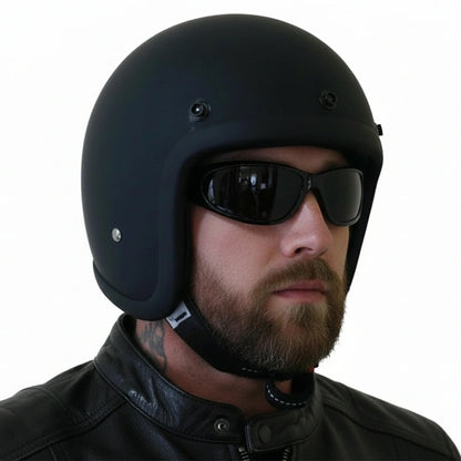Vintage Low Profile Helmet | DOT Approved