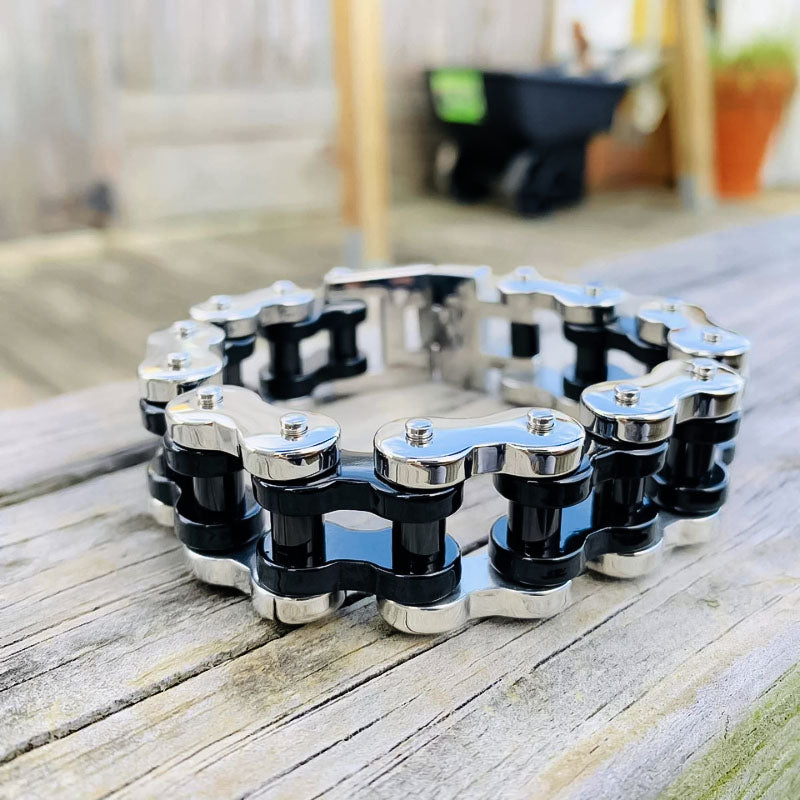 Vintage Motorcycle Chain Bracelet